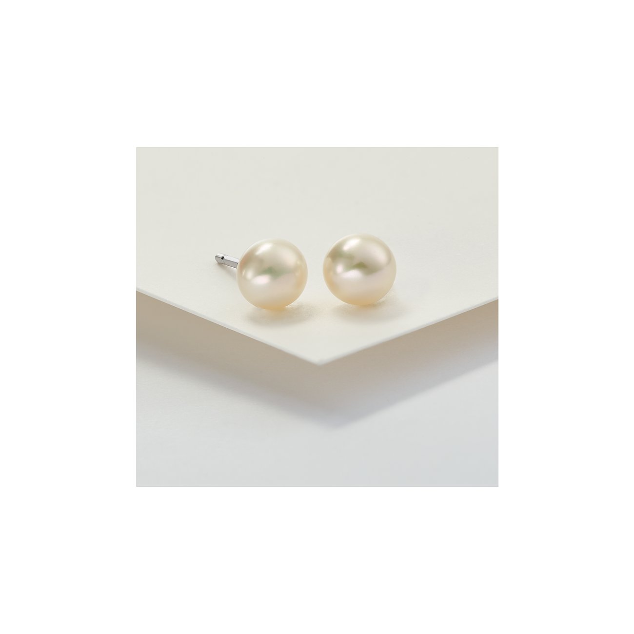 Diamant-Ohrstecker aus Weißgold