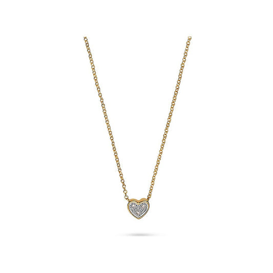 CHRIST Herzkette Diamant Gelbgold 375