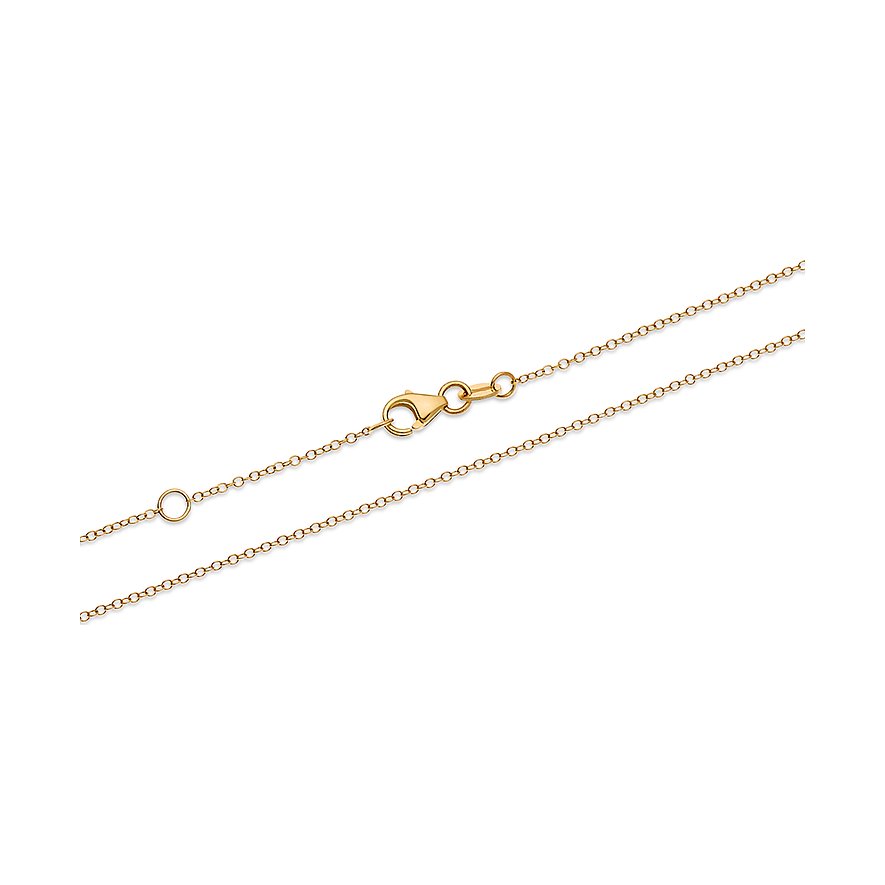 CHRIST Herzkette Diamant Gelbgold 375