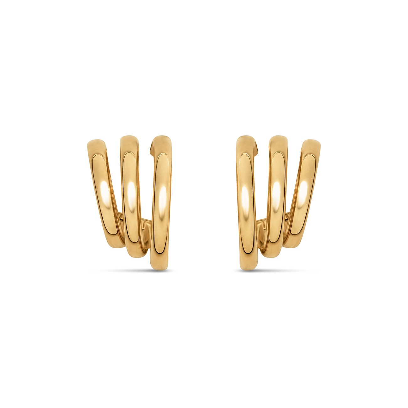 Diamant-Ohrstecker aus Weißgold
