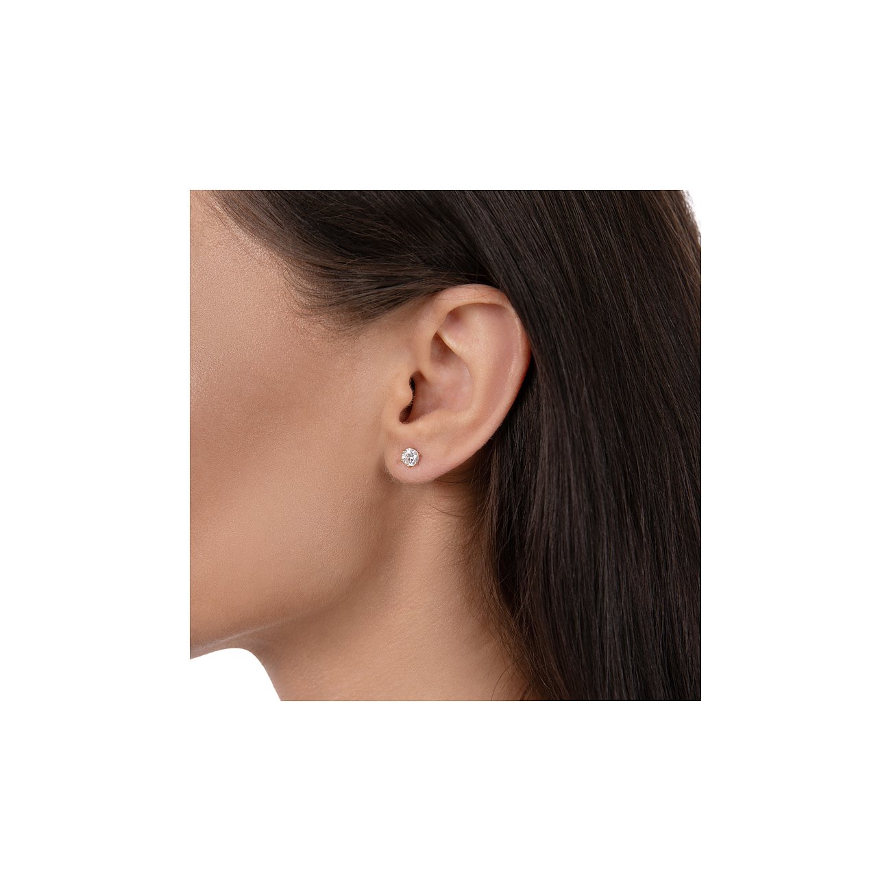 Ohrstecker mit Zirkonia