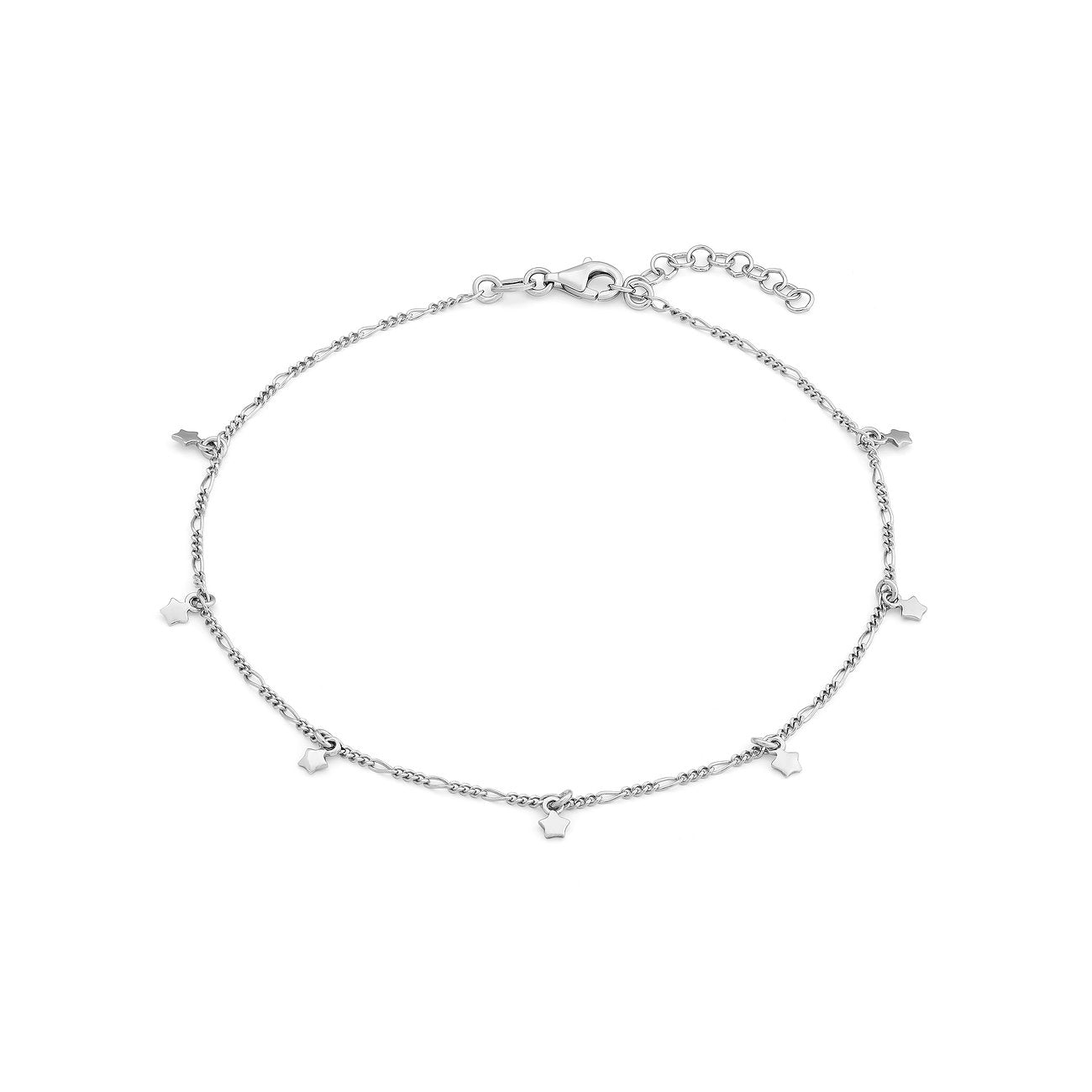 Fußkette mit Stern-Anhängern