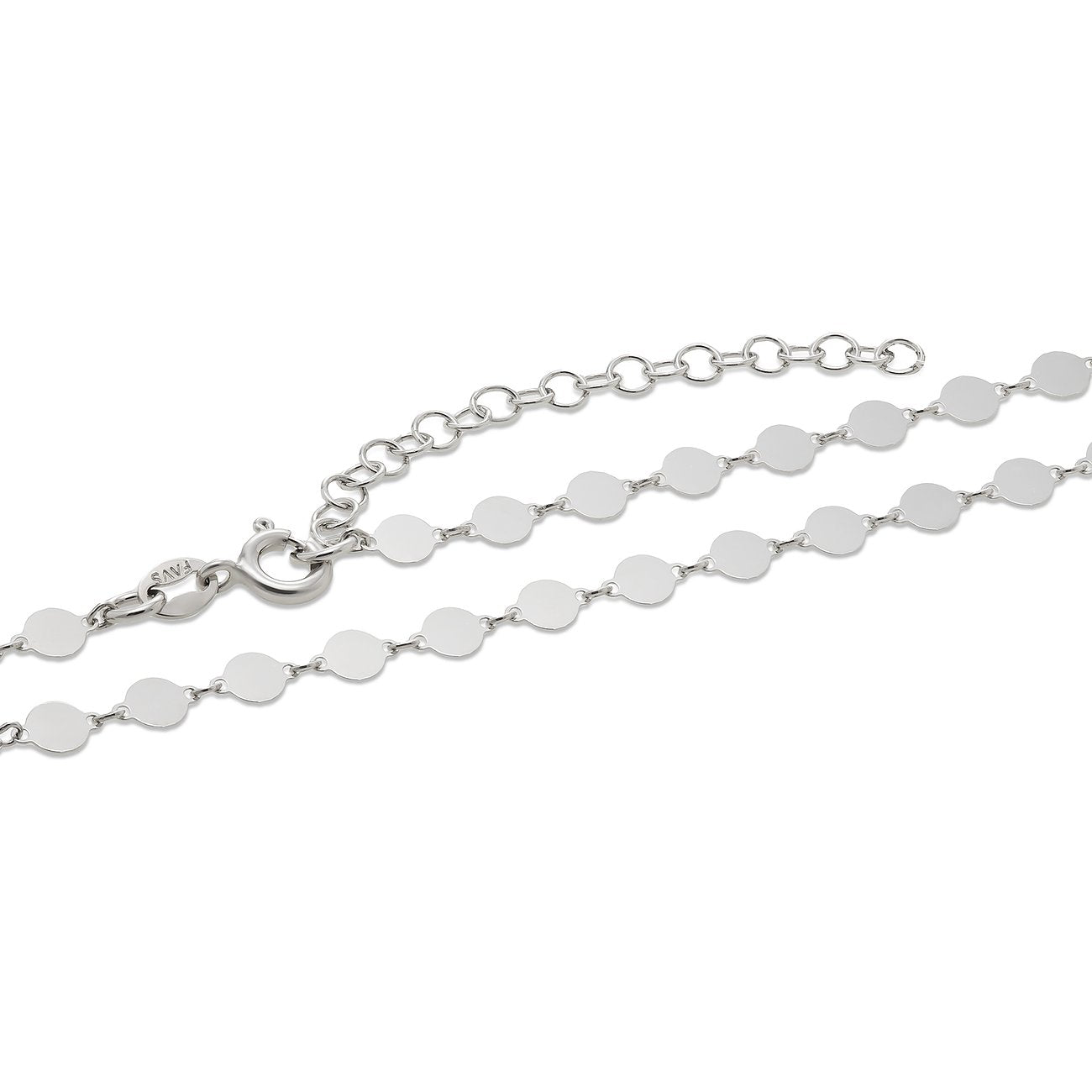 Fußkette mit runden Anhängern