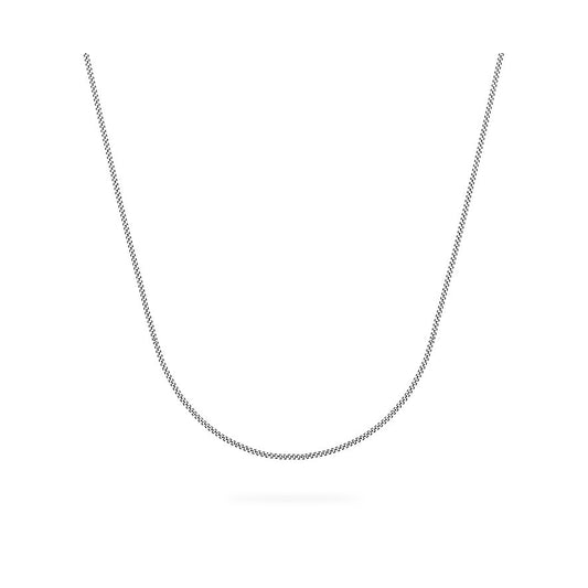 FAVS Flachpanzer-Kette Silber 925 Unisex
