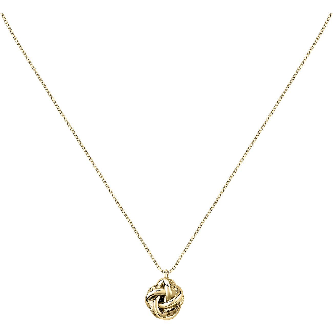 Kreuz-Kette aus Gelbgold
