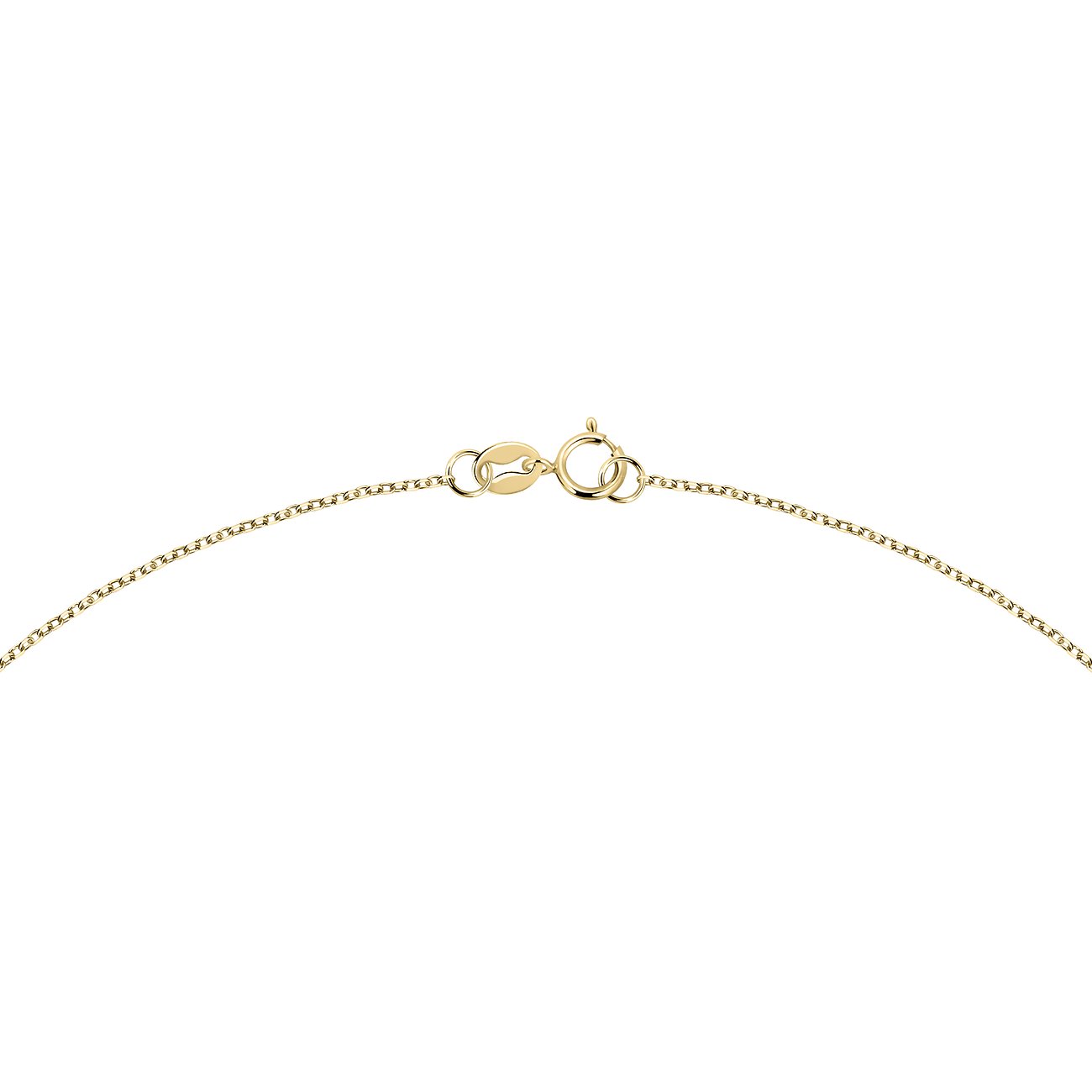 Kreuz-Kette aus Gelbgold