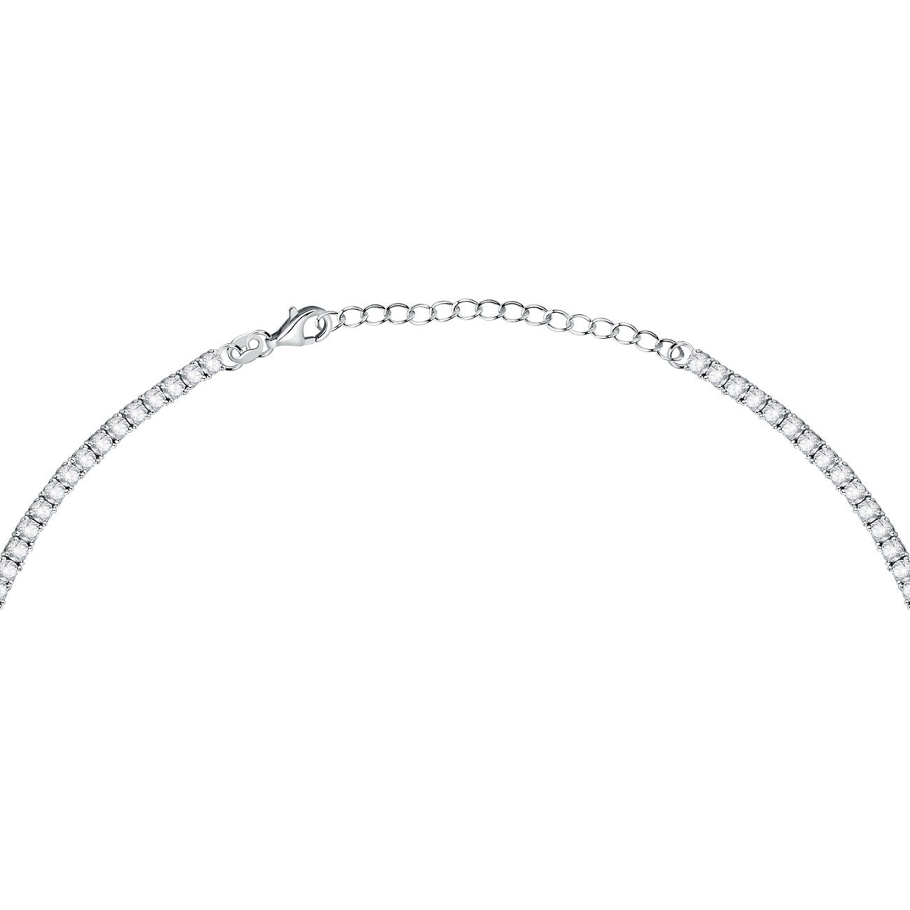 Herz-Kette aus Gelbgold mit Diamant