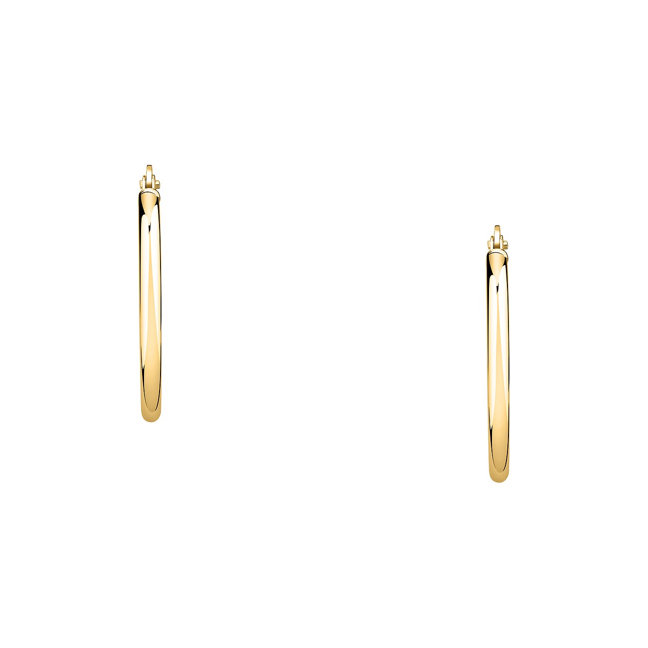 Diamant-Creolen aus Weißgold