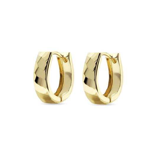 Creolen mit Diamanten