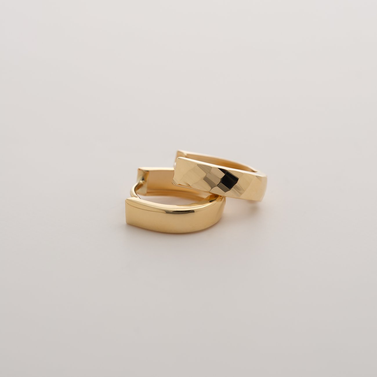 Creolen mit Diamanten