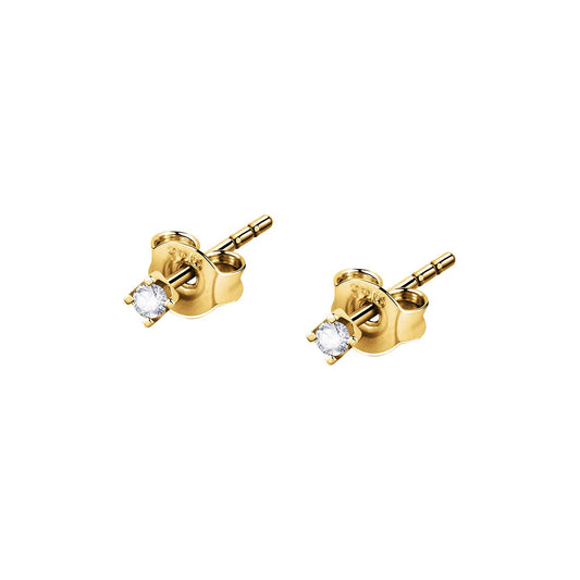 Diamant-Ohrstecker aus Weißgold